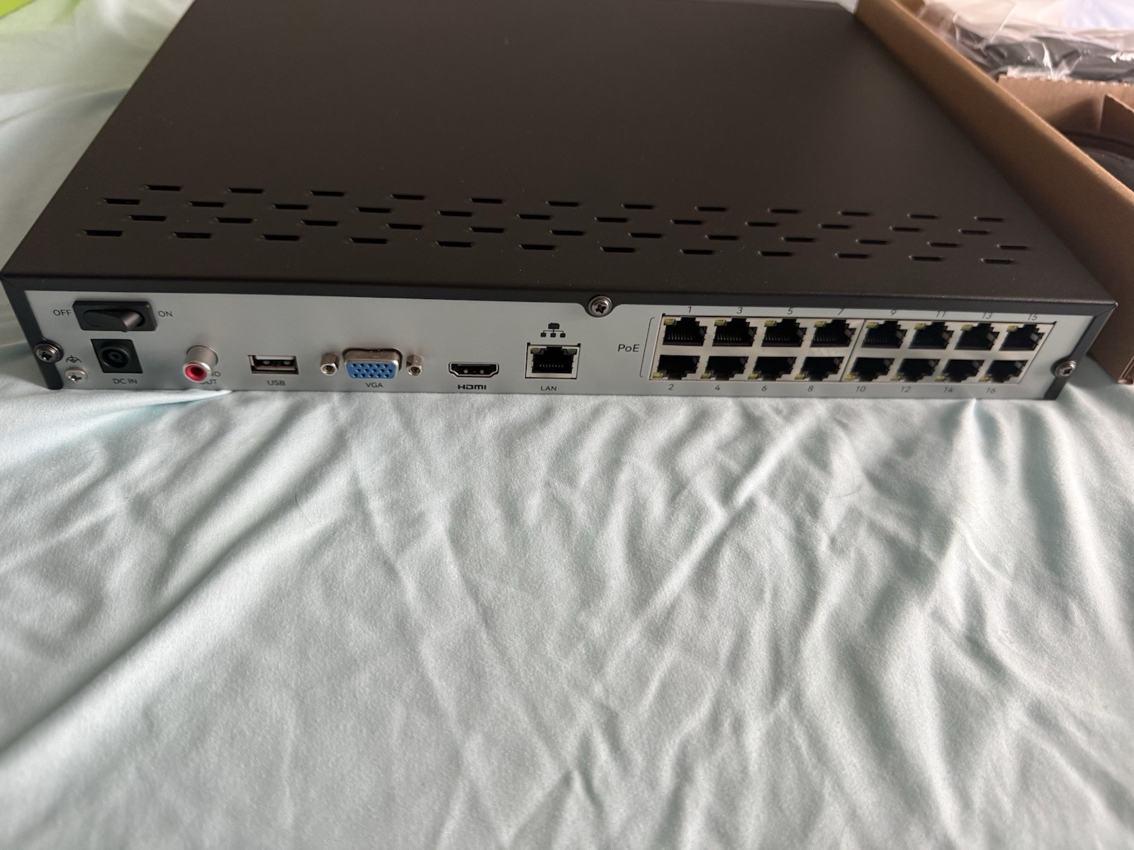 Reolink 16MP 36 Channel Network Video Recorder NVR for Security Camera System