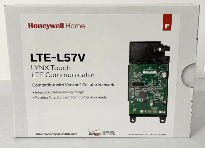 Honeywell LTE-L57V Lynx Touch Verizon LTE Communicator For L5210 & L7000 / New