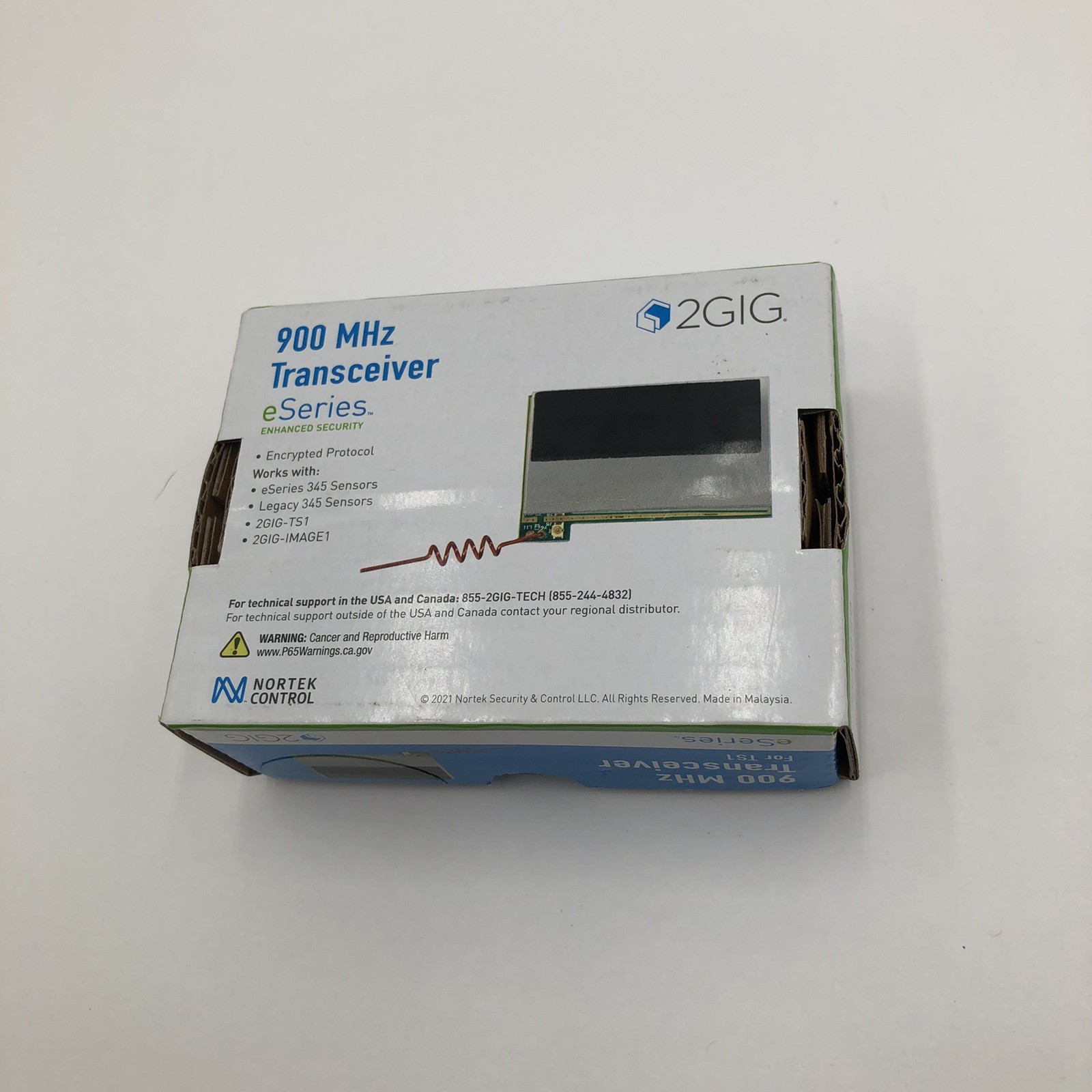 2GIG GC2e Wireless Receiver for 345/900Mhz+Encrpted Sensors