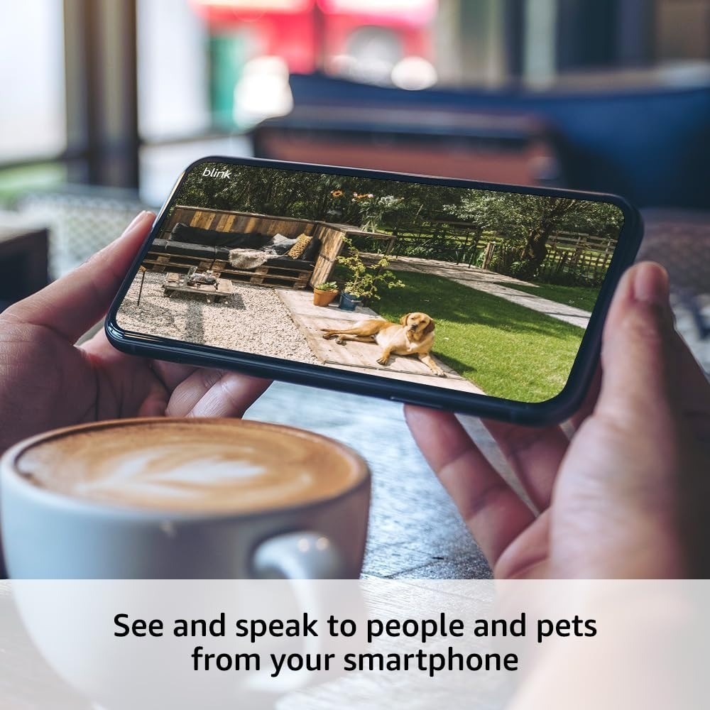 Blink Outdoor 4 Wireless Smart Security Camera – 1080p HD, Two-Year Battery
