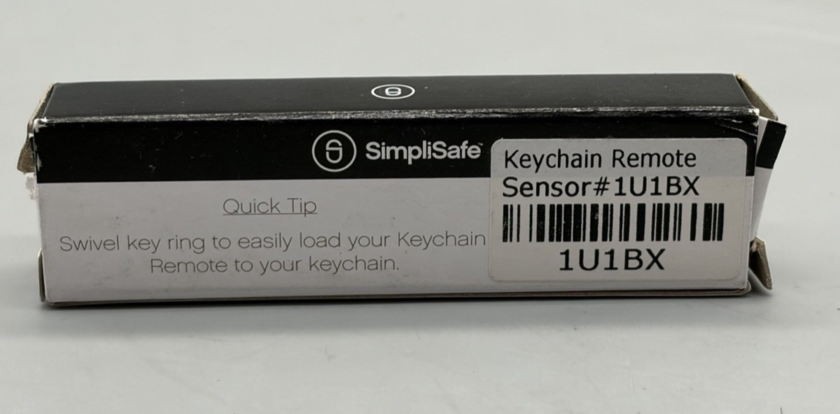 SimpliSafe Security System Keychain Remote Fob Gen 1 – Non-USB