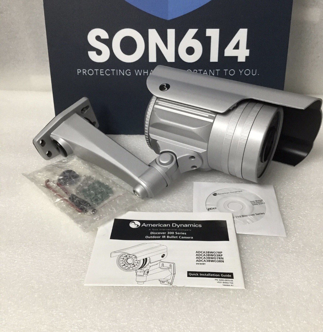Security Color Camera W/600TVL 9-22mm PAL LEDs 100ft Day/Night VandalProof NEW!