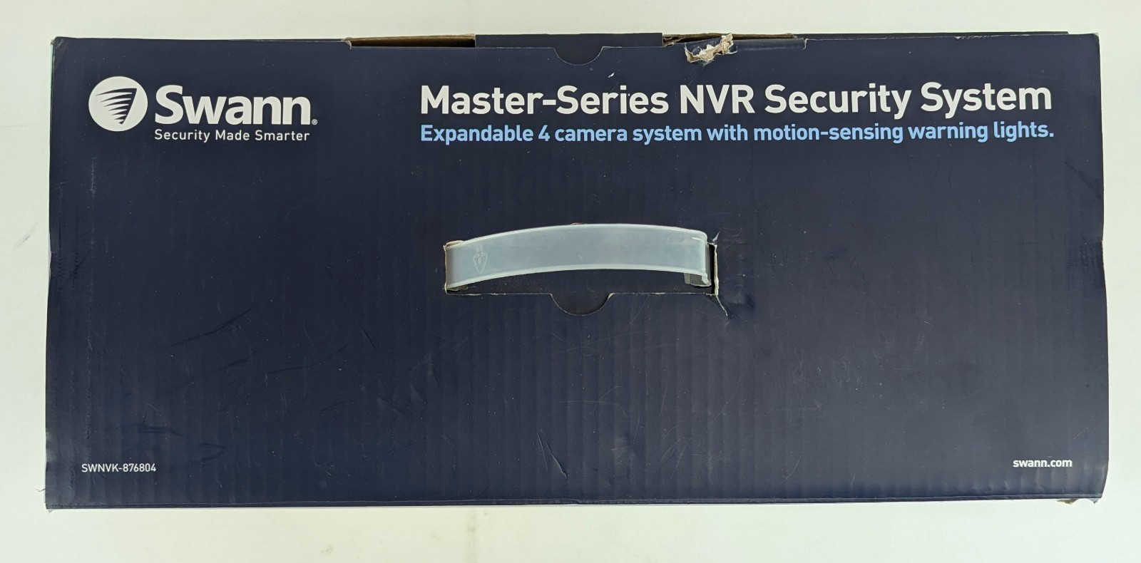 Swann Master Series Home 8-Channel 4-Camera 4K UHD Indoor/Outdoor PoE Wired