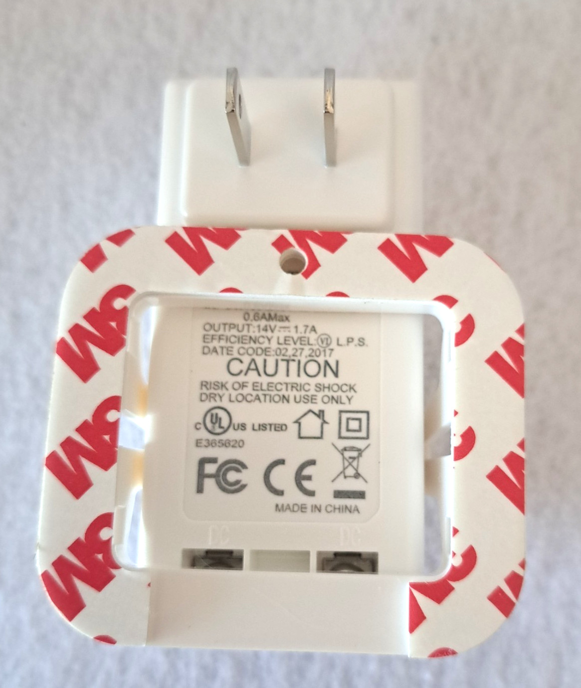 2GIG-CP21-345 Control Panel w/Plug Vivint Untested