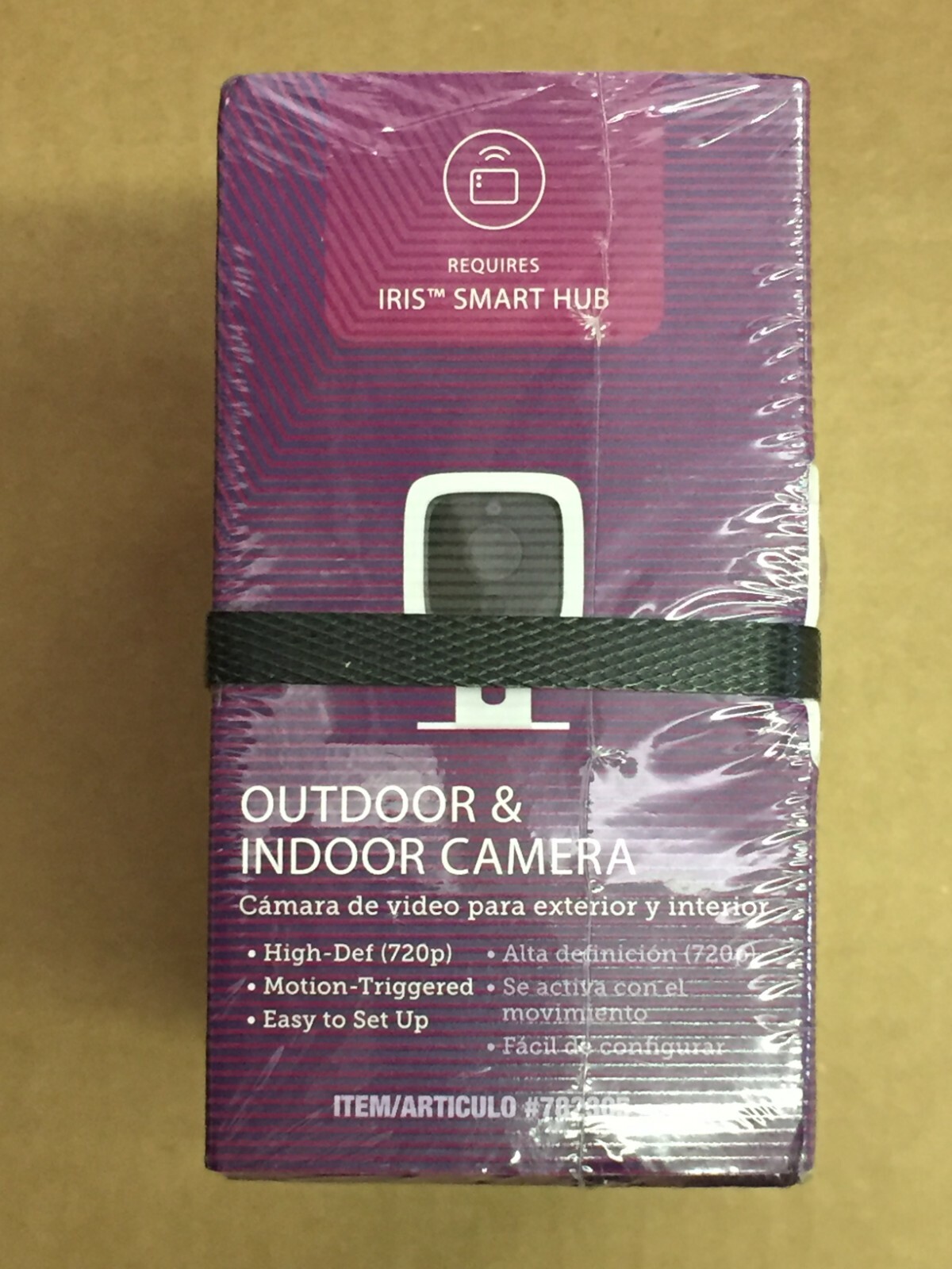 IRIS 782305 OUTDOOR & INDOOR SECURITY CAMERA HD NIGHT VISION MOTION TRIGGERED