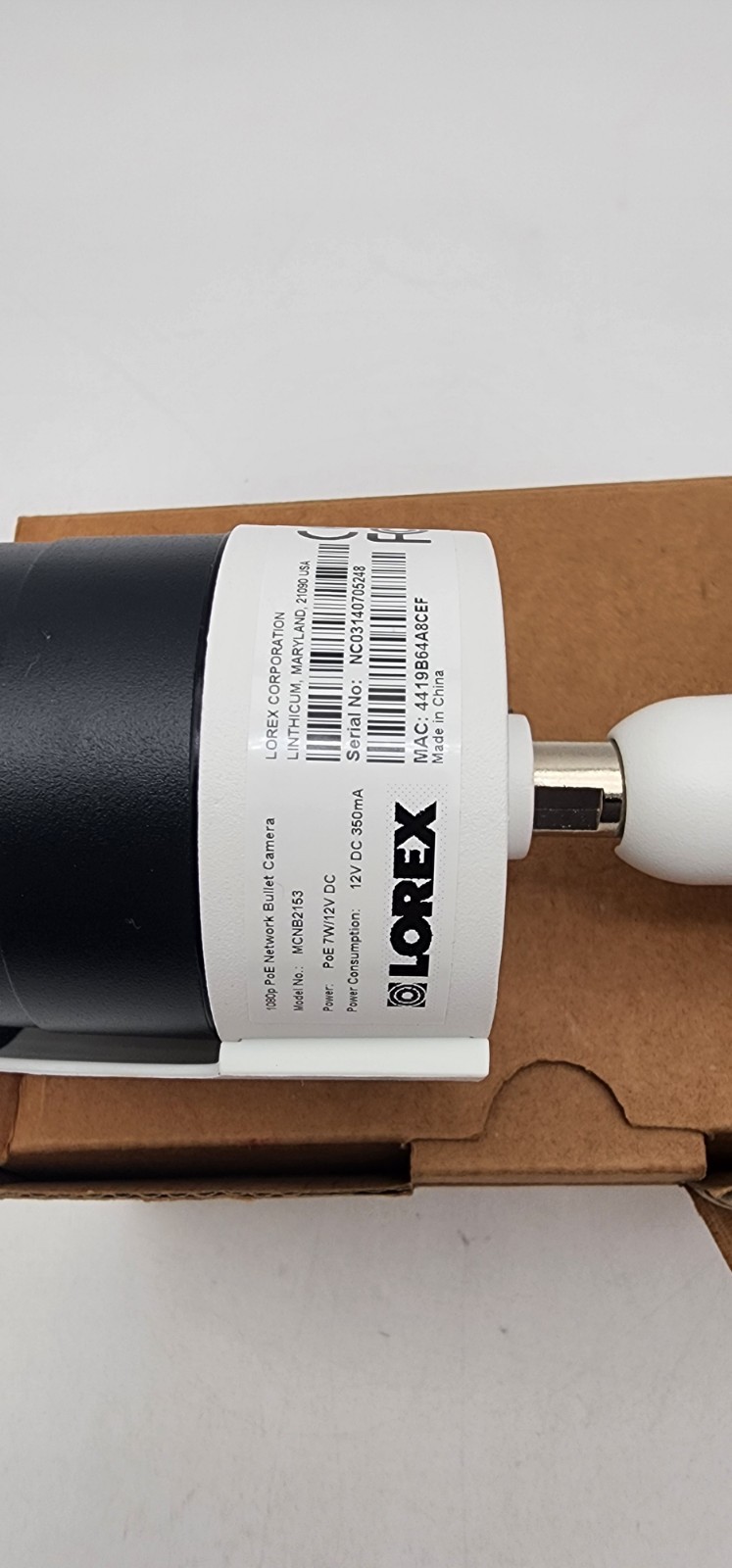 LOREX MCNB2153 FULL HD 1080P IP Bullet Camera USED In Box