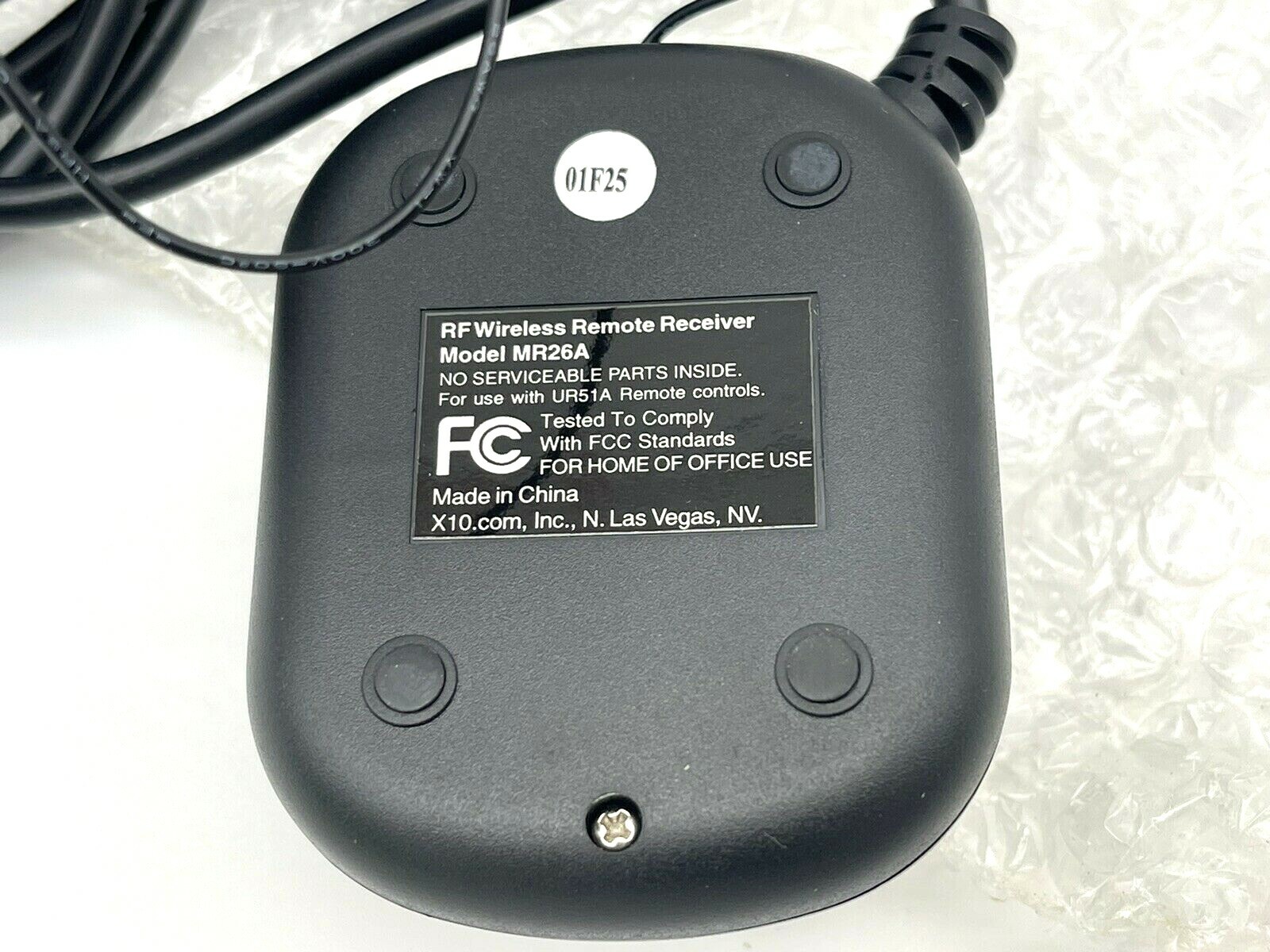 X10 MP3 RF Receiver, Model: MR26A-C New old stock NEW