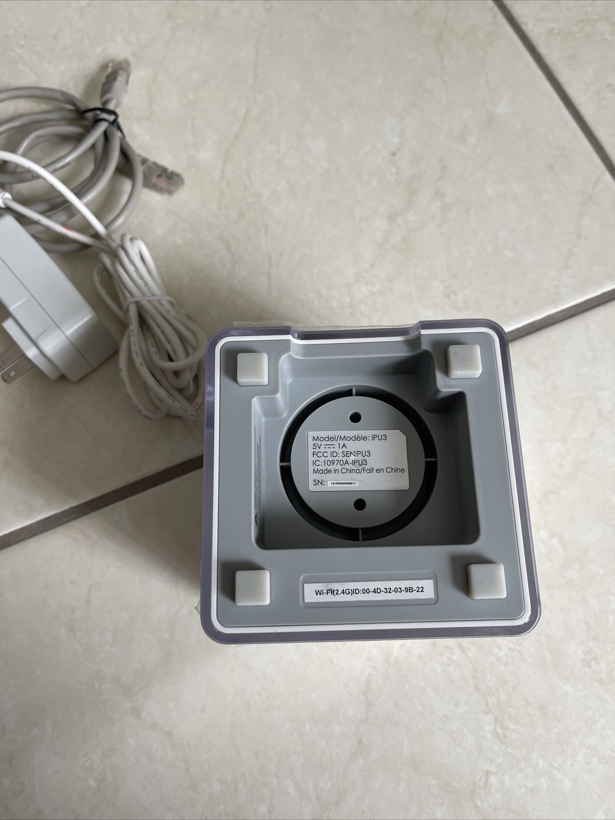 I Smart Alarm Cube One Model IPU3 Used L@@K