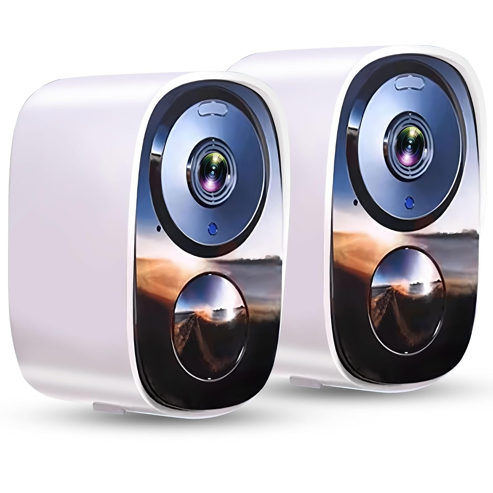 HITELLARCAM 2K Wireless Security Camera, Free Cloud Storage, AI Detection