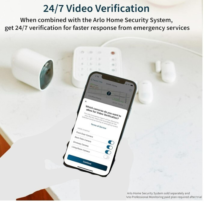 Arlo Pro 5S 2K Spotlight Camera – 3 Pack – color/ night VMC4360P