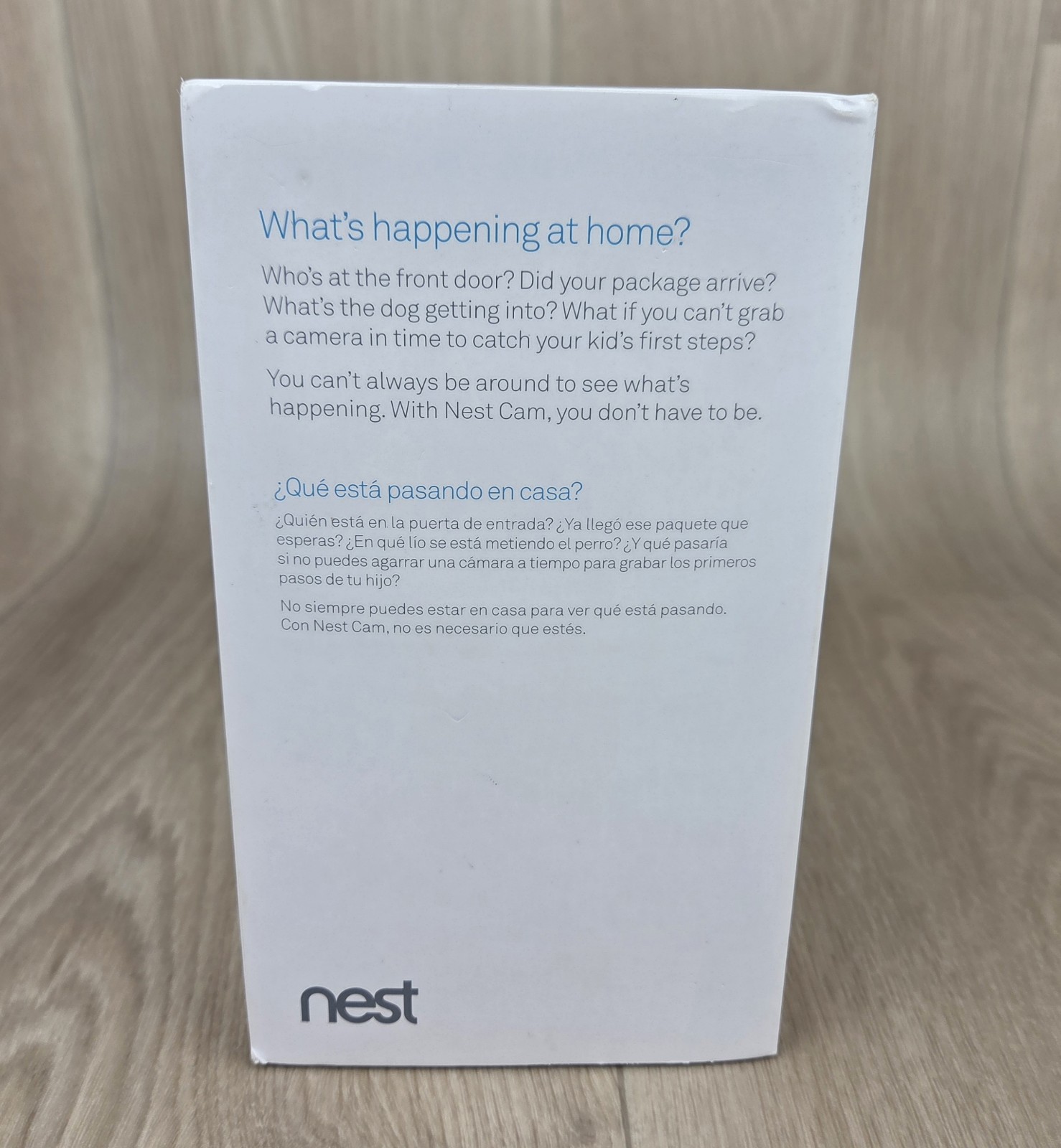 Google Nest Cam Indoor Black 1st Generation Magnet Mount w/Box A0005-NC1102ES