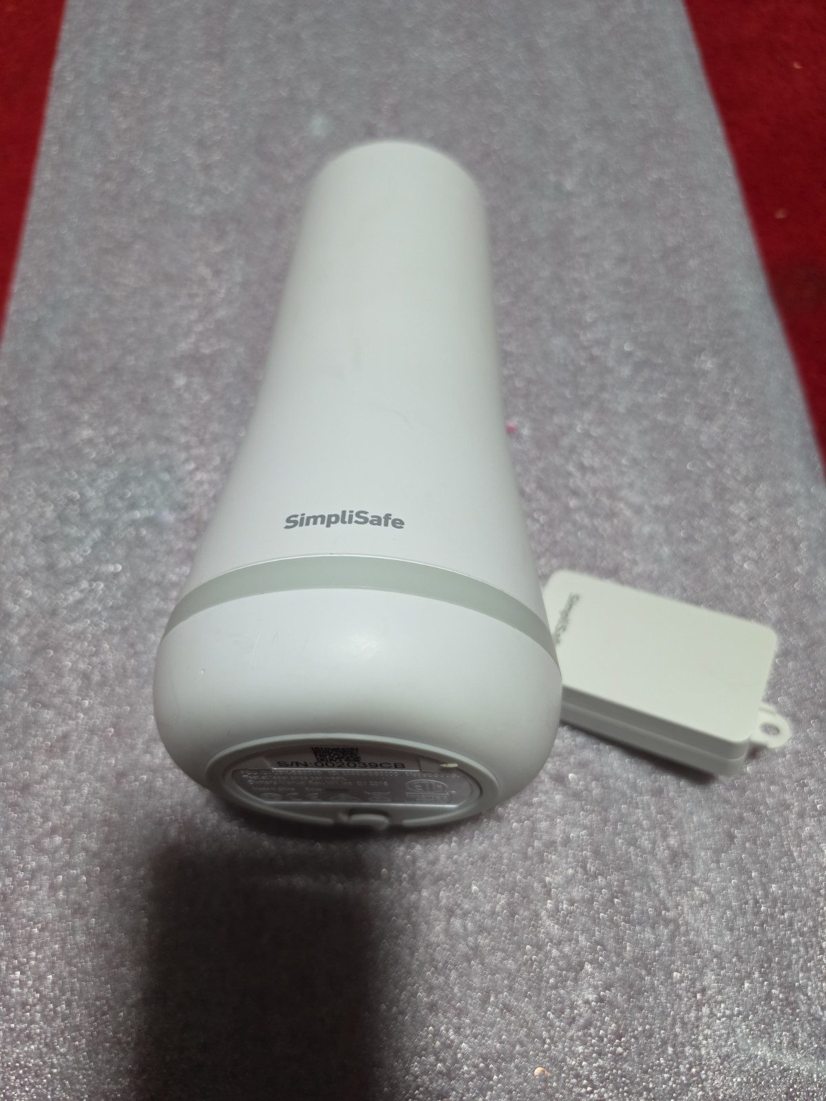 Simplisafe SSBS3 Home Security Alarm Base Station + Power Supply Simply Safe