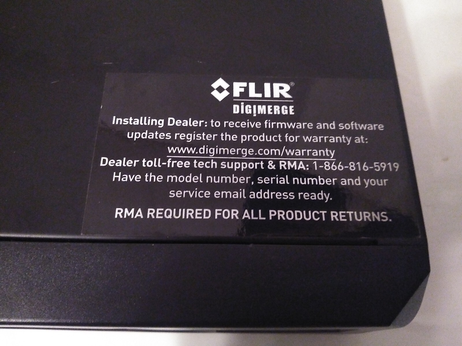 FLIR DIGIMERGE D3304000 4 CHANNEL Network H.264 ANALOG DVR