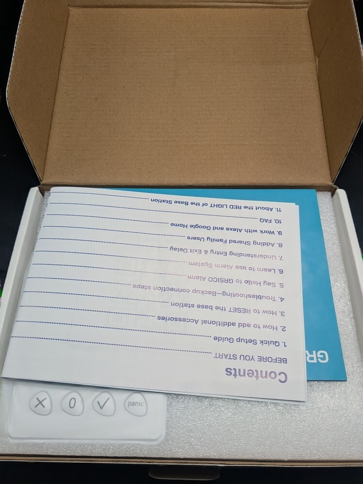 Alarm System for Home Security, GRSICO Wireless Home Alarm Kit 9 Piece