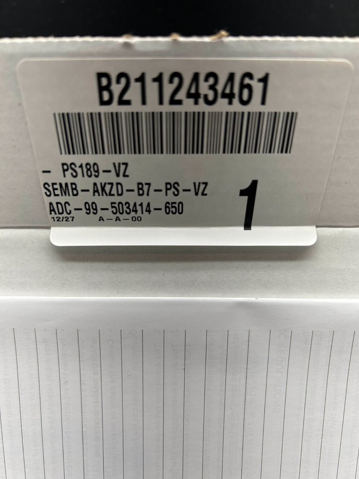 Alarm.com ADC-SEM220-PS-VZ Dual Path System Enhancement Module Verizon