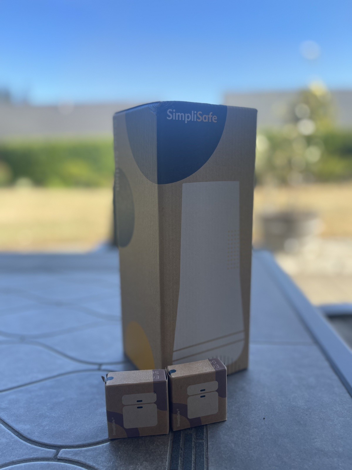 SimpliSafe Base Station + 2 Entry Sensors New Sealed Home Security System