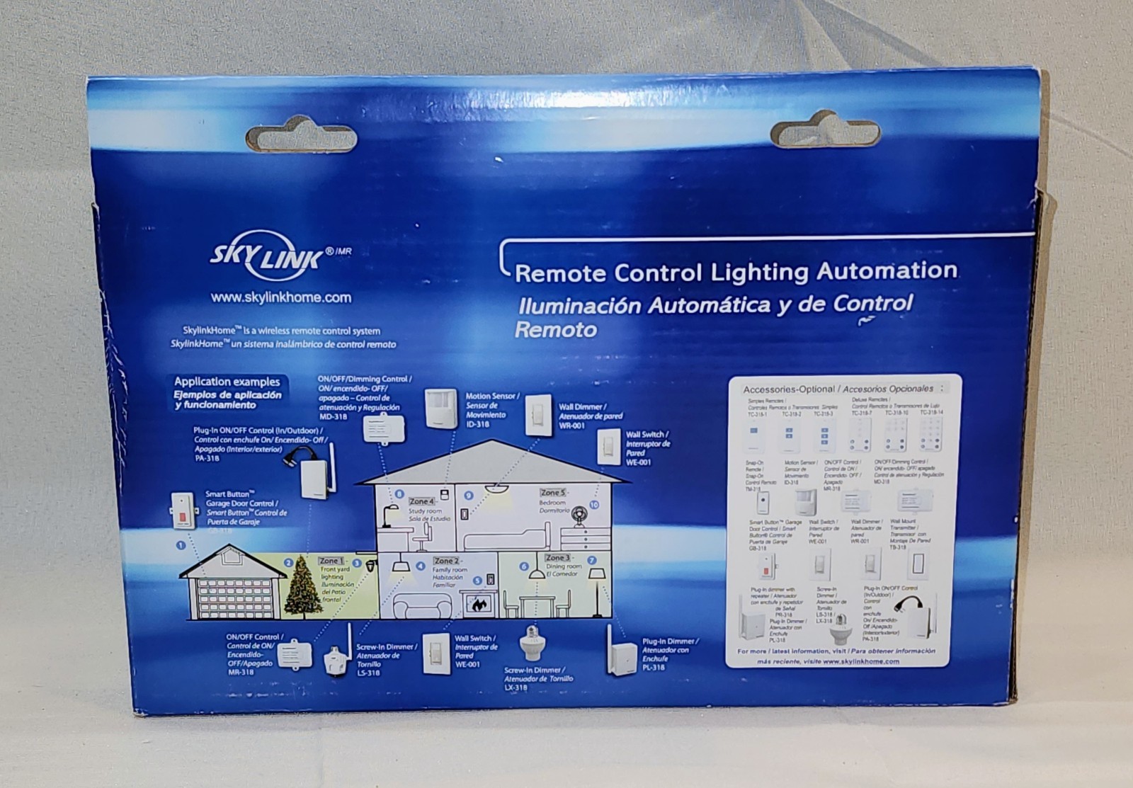 ? Skylink Home Model SK-5 Deluxe Light Kit With Remote Control ?