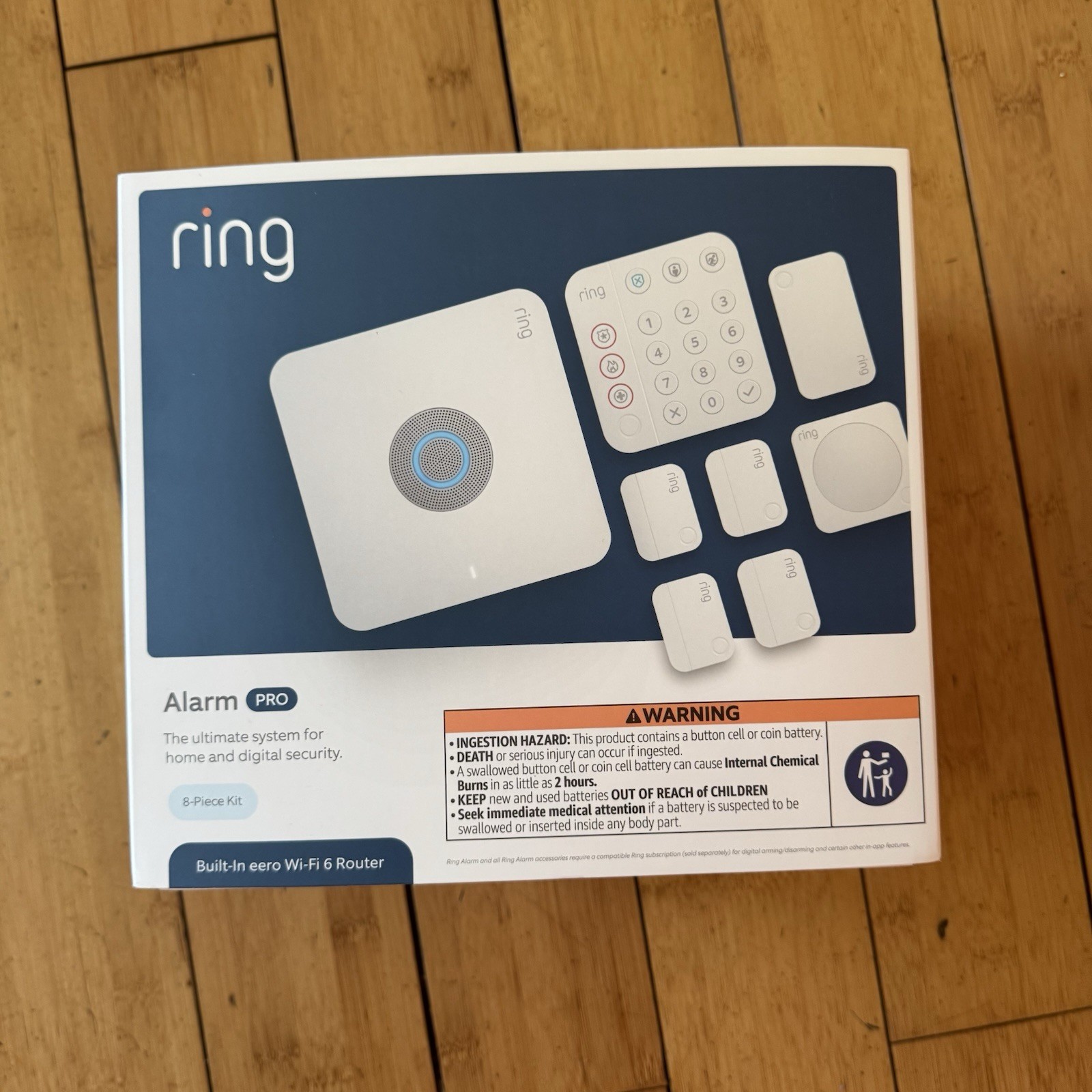 Ring Alarm PRO Wireless Security Alarm Kit – 8 Piece New Sealed
