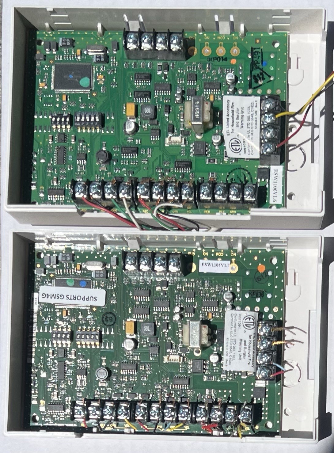 Honeywell Home Audio Verification System (AVS) Voice Modules Lot of 2 pre-owned