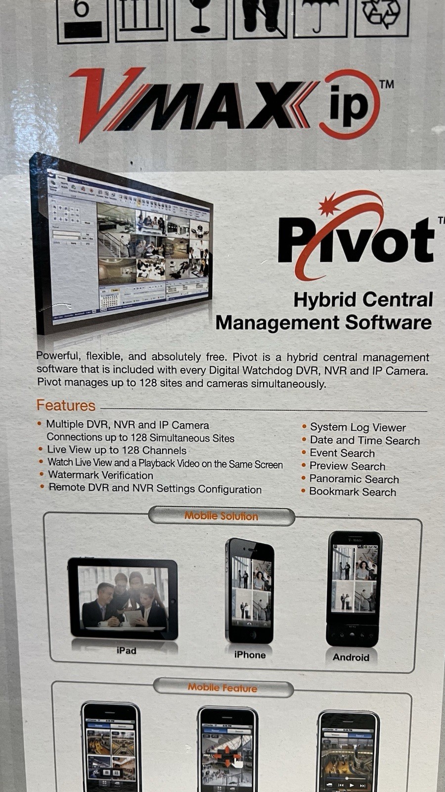 NEW, Digital Watchdog DW-VIP42T2B4 4-Outdoor IP Surveillance Camera System-2TB