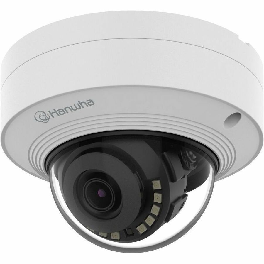 Wisenet QNVC9011R Q Mini Network Outdoor Dome Camera 4K 30fps White