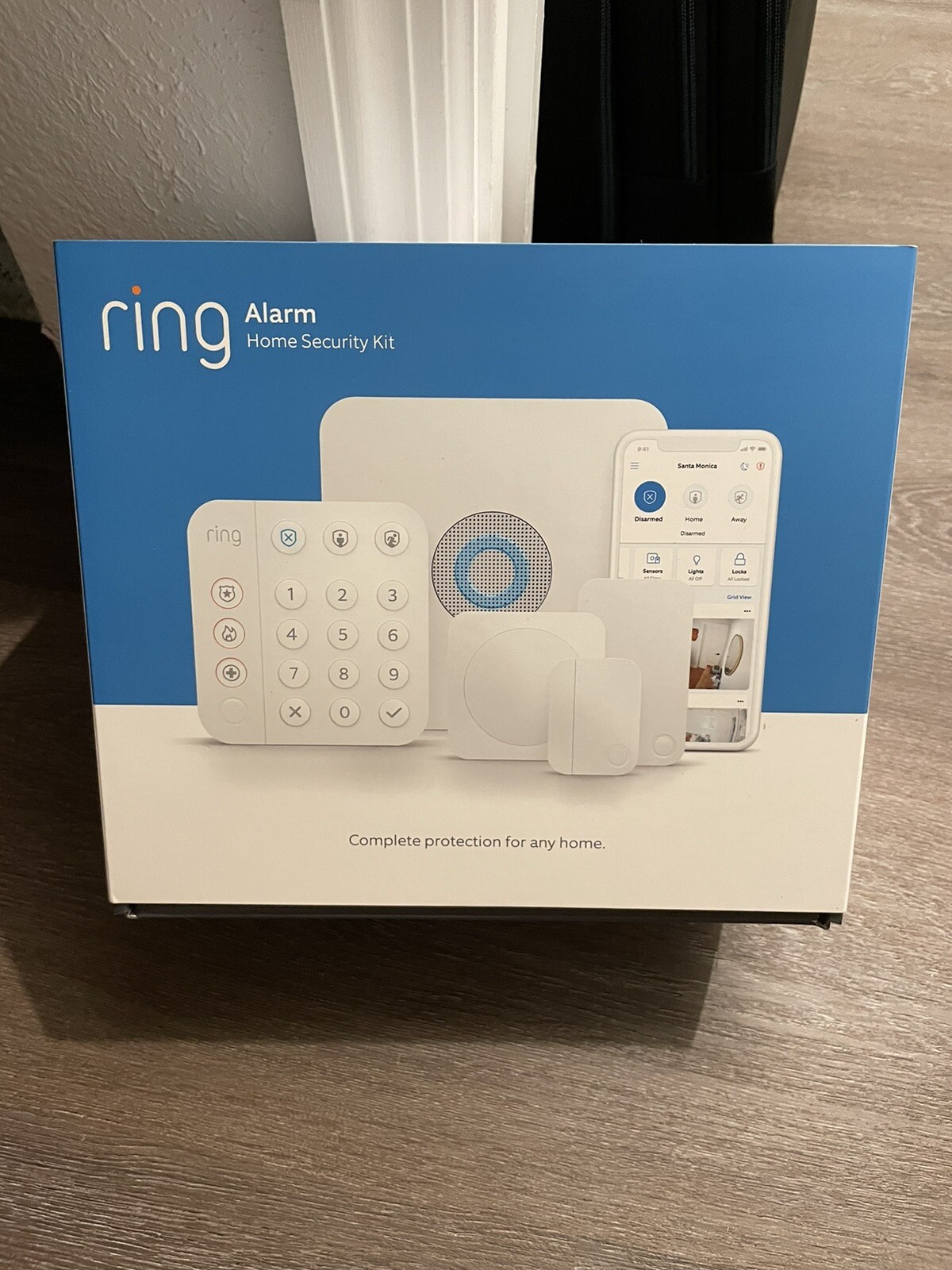 Ring Alarm 8-Piece Security Kit – White (4K18SZ-0EN0)