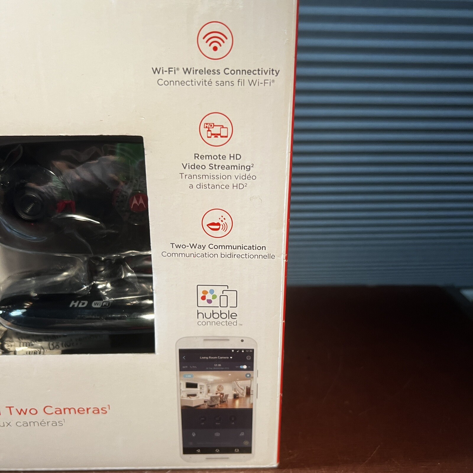 Motorola Focus66-BLK2 Wifi HD Home Video Baby Monitoring Security Cameras 2-pack