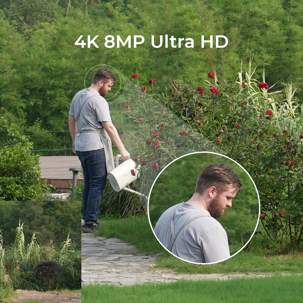 Reolink 8CH PoE Security Camera System 4K PoE Outdoor Camera 24/7 Recording