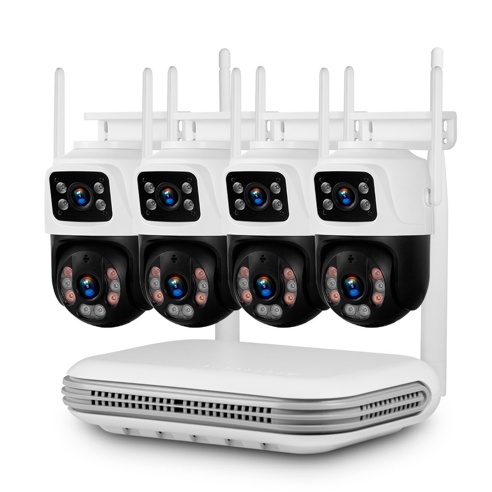 H.265+ Smart IP Camera Kit 6MP WiFi 8CH NVR Night Vision Home Outdoor Protection