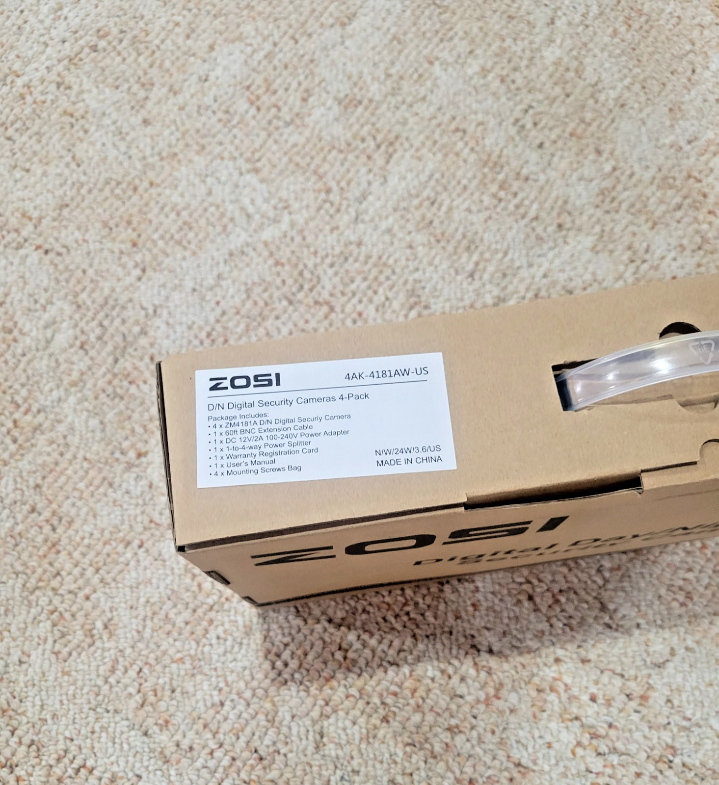 ? ZOSI 8CH Security Camera System DVR – 8 Cameras New In Open Box ?