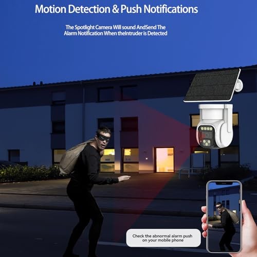 24/7 Recording AOV 4G Security Camera Outdoor Wireless with 8000mAh Battery 7W