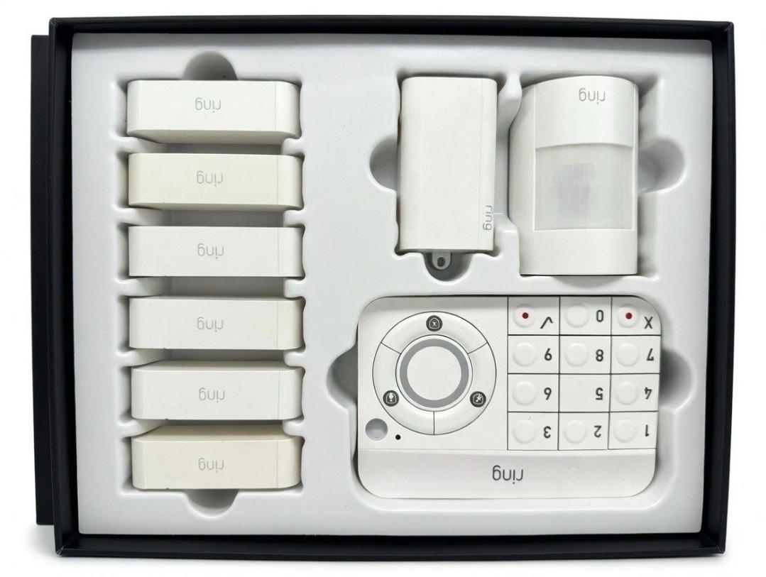 Ring Alarm Wireless Security Kit Home System – 10 Piece – EUC – Complete