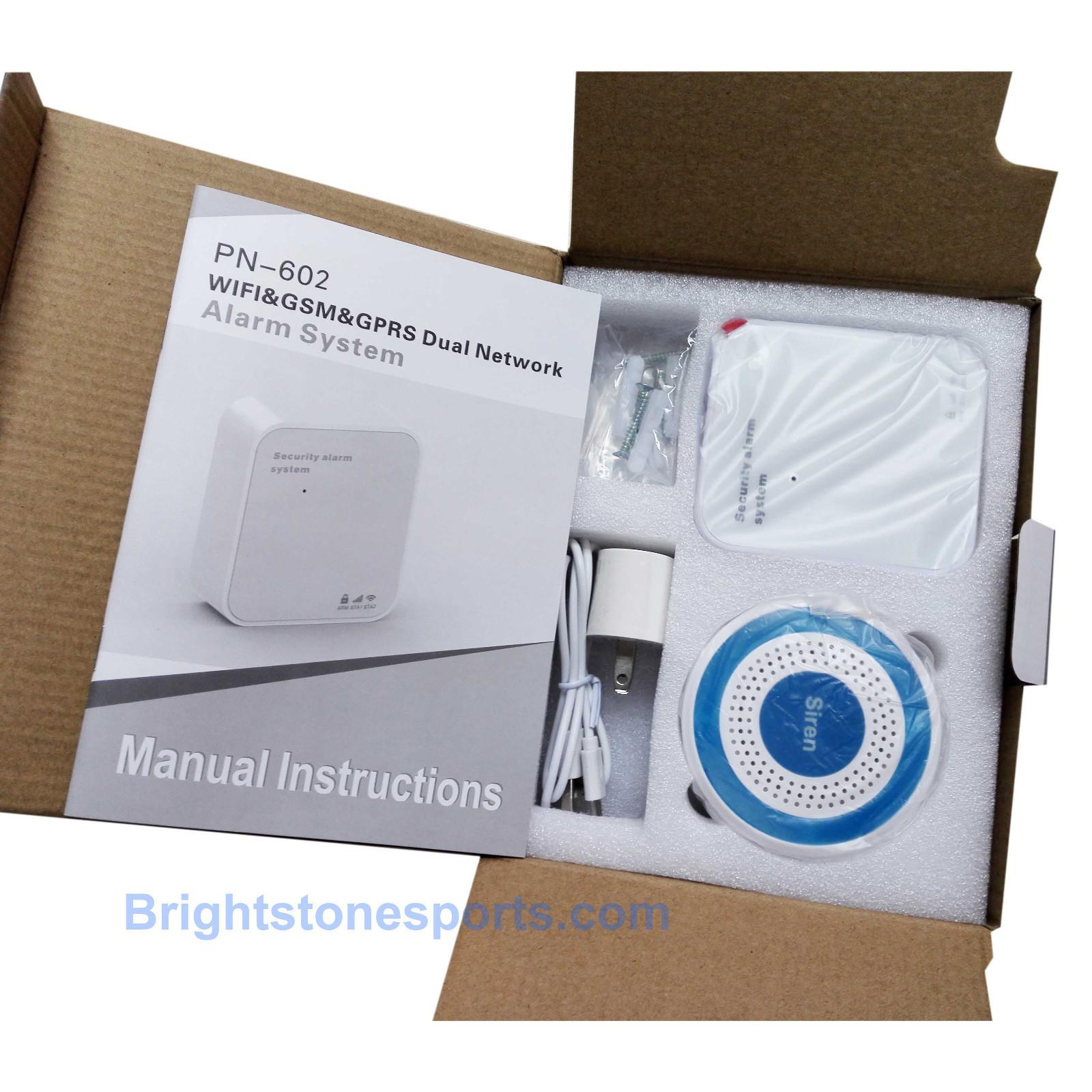 Wireless Home Security Alarm System, APP Control, Infrared Detector, WIFI GSM
