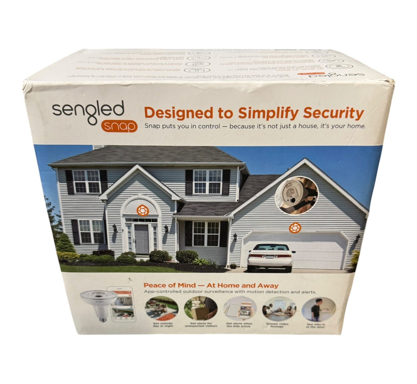 Sengled Snap Outdoor HD Security Camera & LED Floodlight WiFi Person Detection