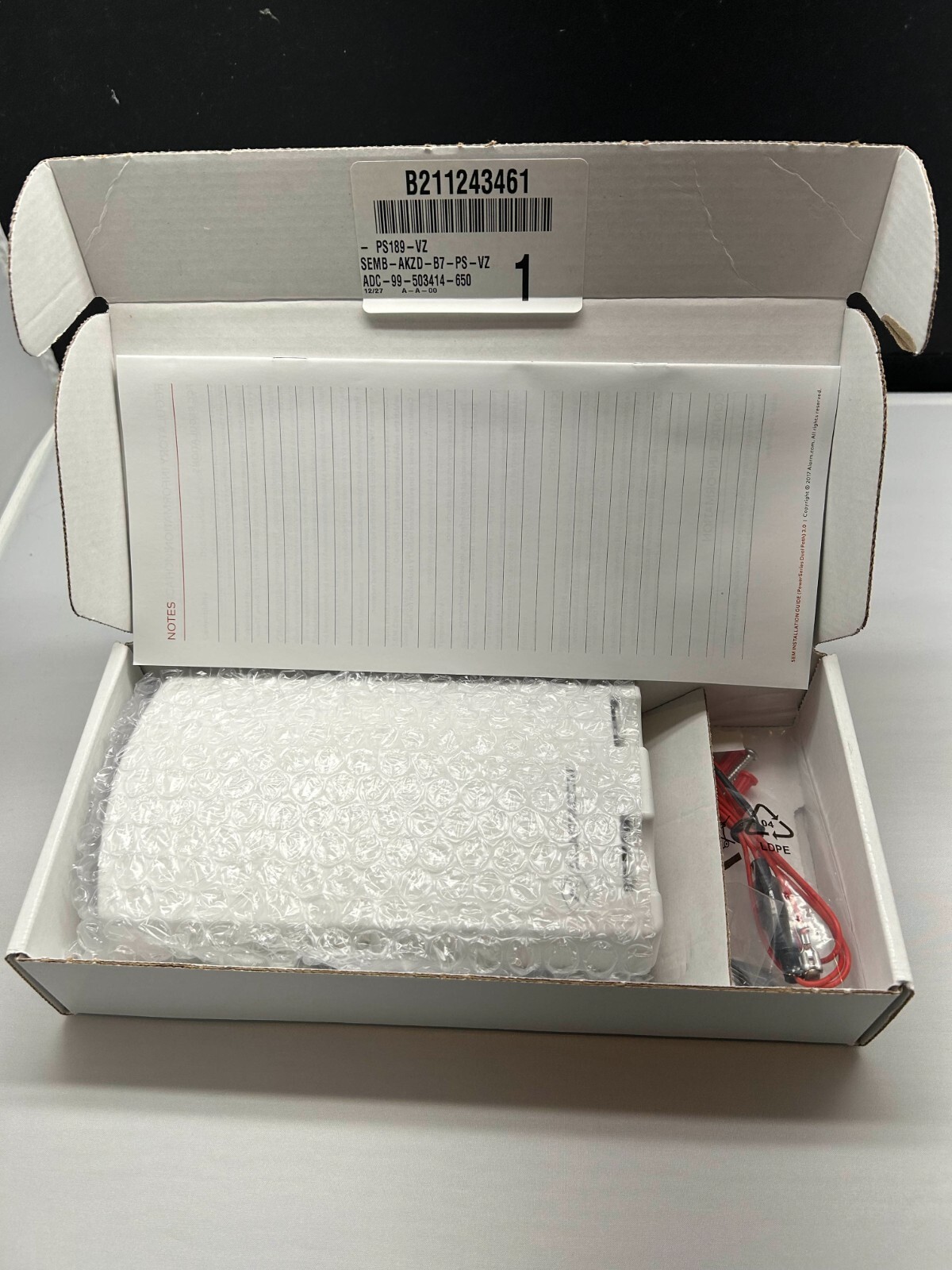 Alarm.com ADC-SEM220-PS-VZ Dual Path System Enhancement Module Verizon