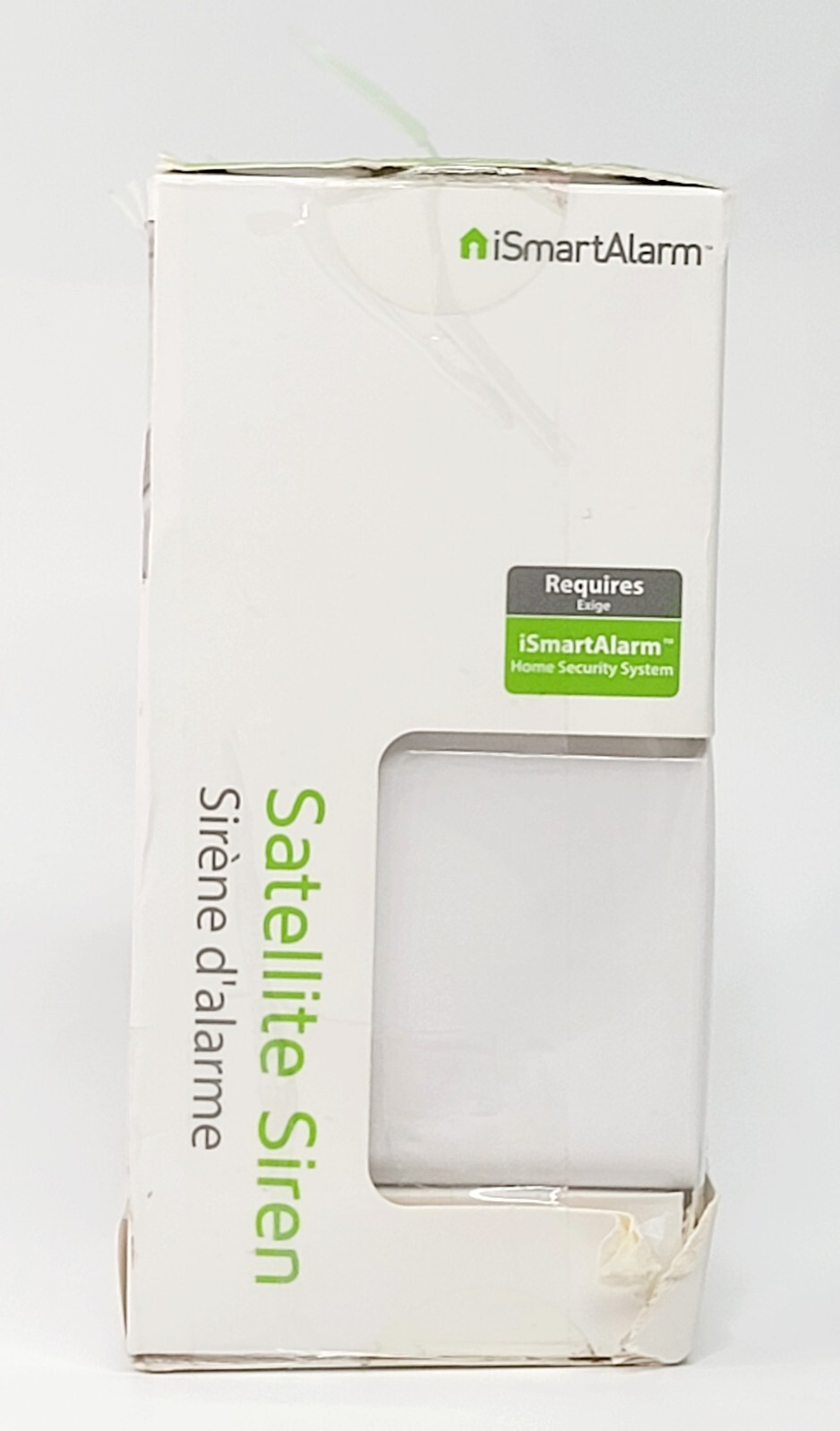 iSMART Alarm AS3 SATELLITE SIREN for iSartAlarm Home Security System 110dB WHITE