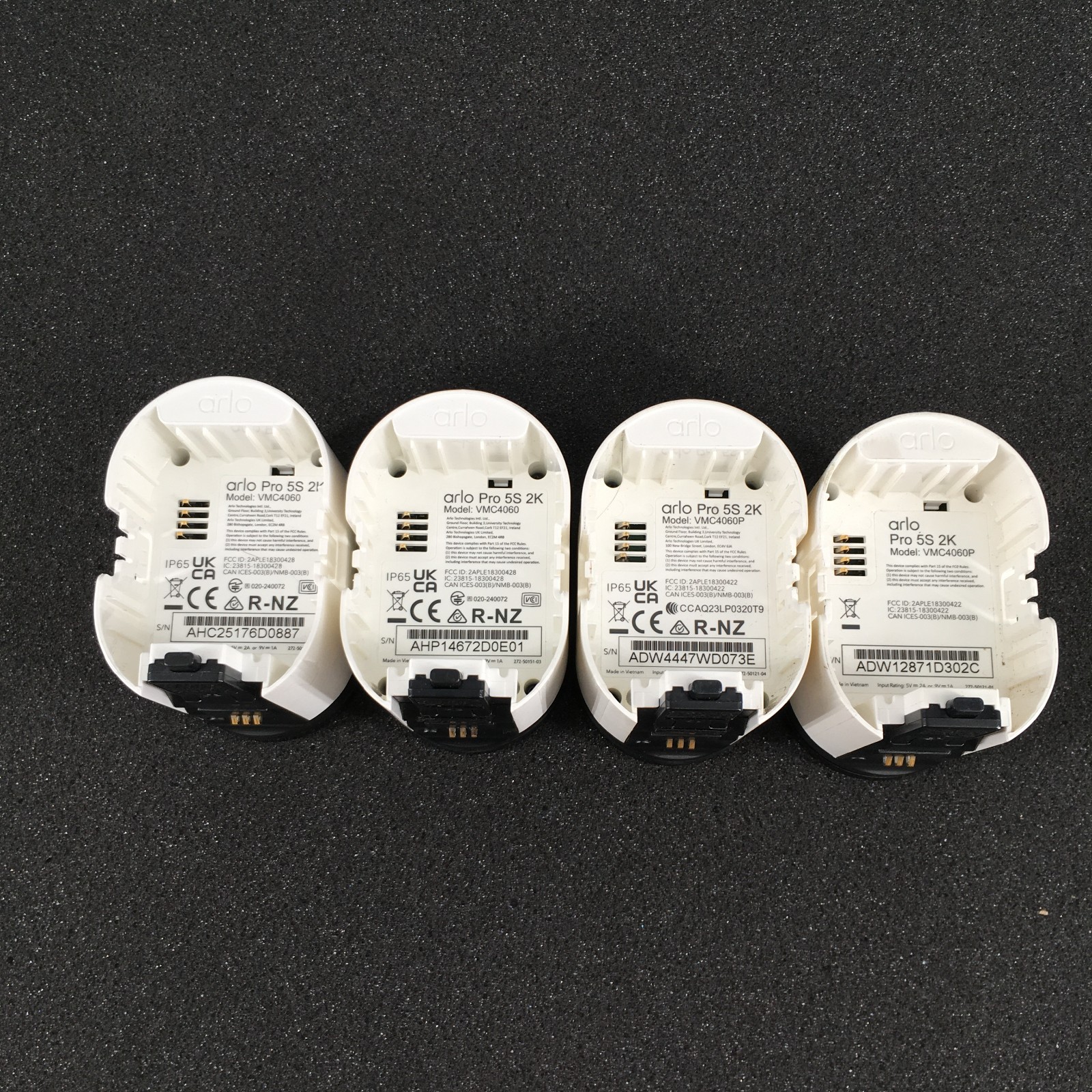 Arlo Pro 5S 2K Security Camera 4 PACK (SCRATCHED LENSES)