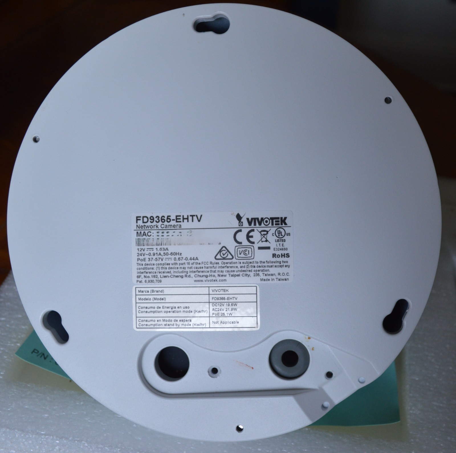 Vivotek FD9365-EHTV IR Outdoor Network Dome Camera