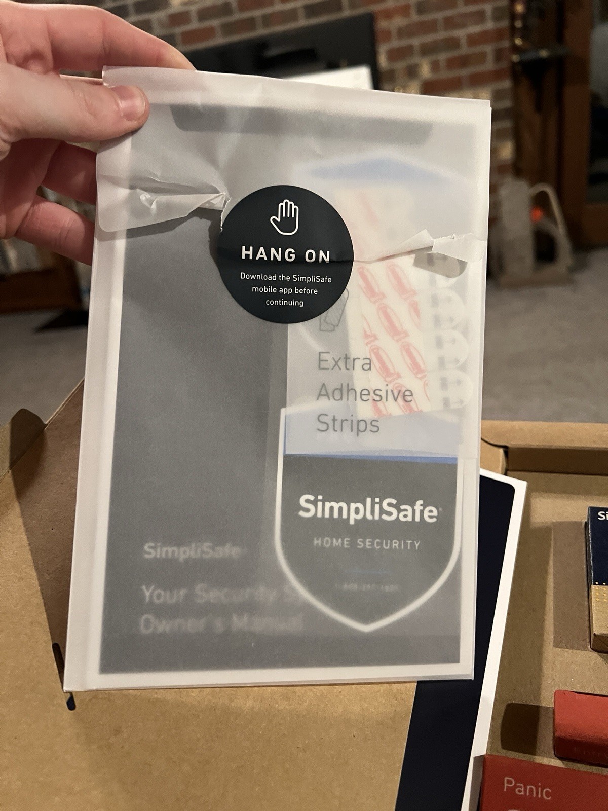 SimpliSafe Home Security System Sensors Base Motion Panic Fob Entry Sensor Lot