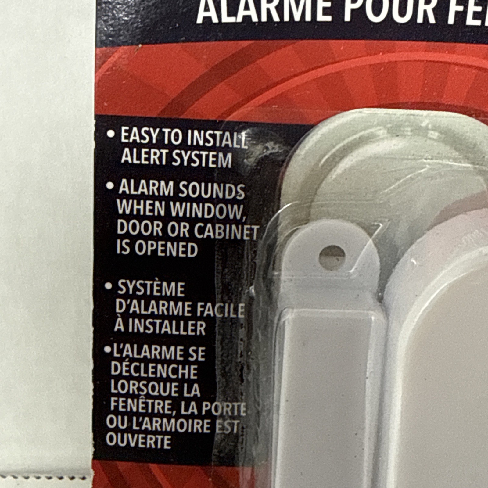 Home Security Wireless Battery Powered Very Loud Cabinet /Door Alarm