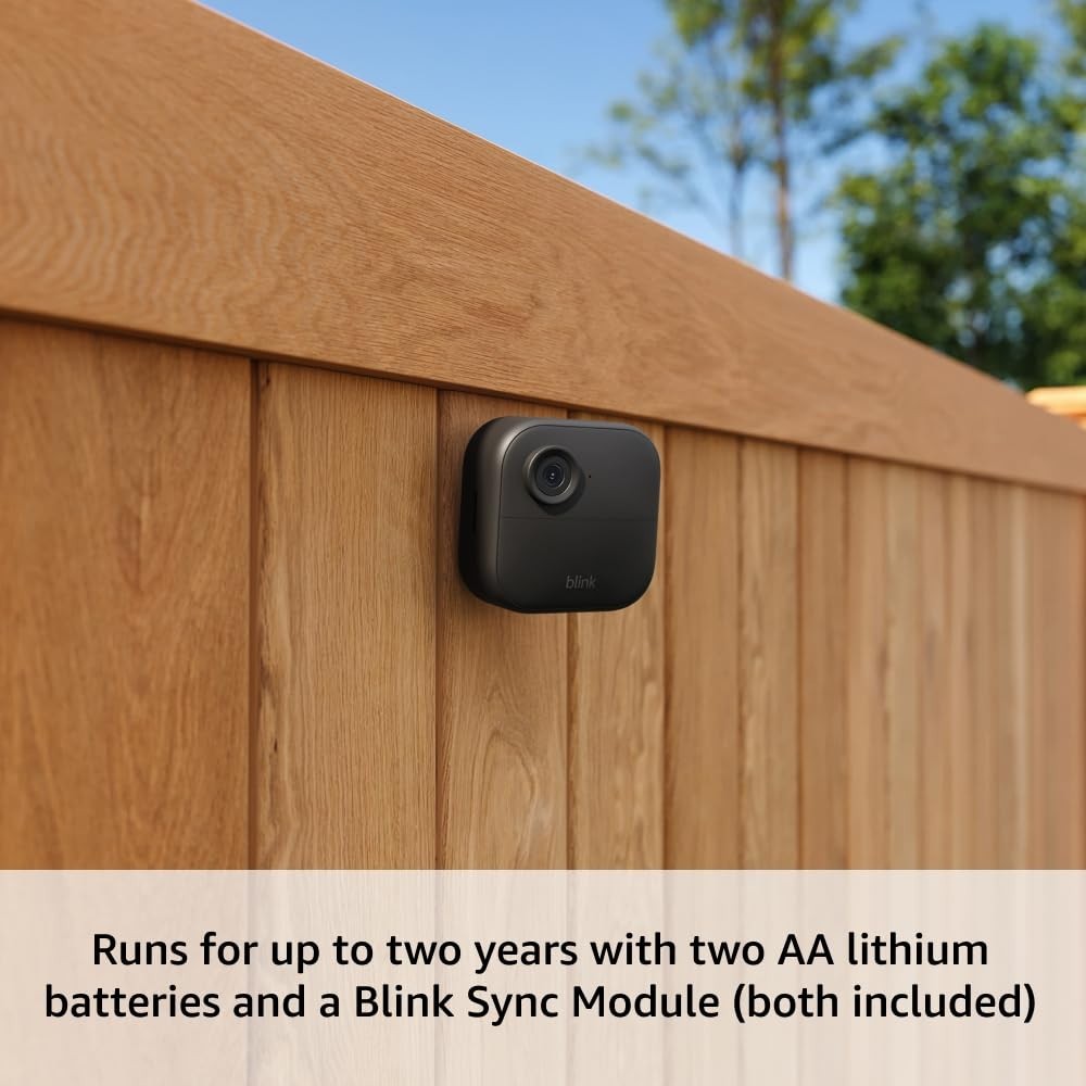 Outdoor 4 Wireless Security Camera System – 3 Cameras, 1080p HD & 2- Battery