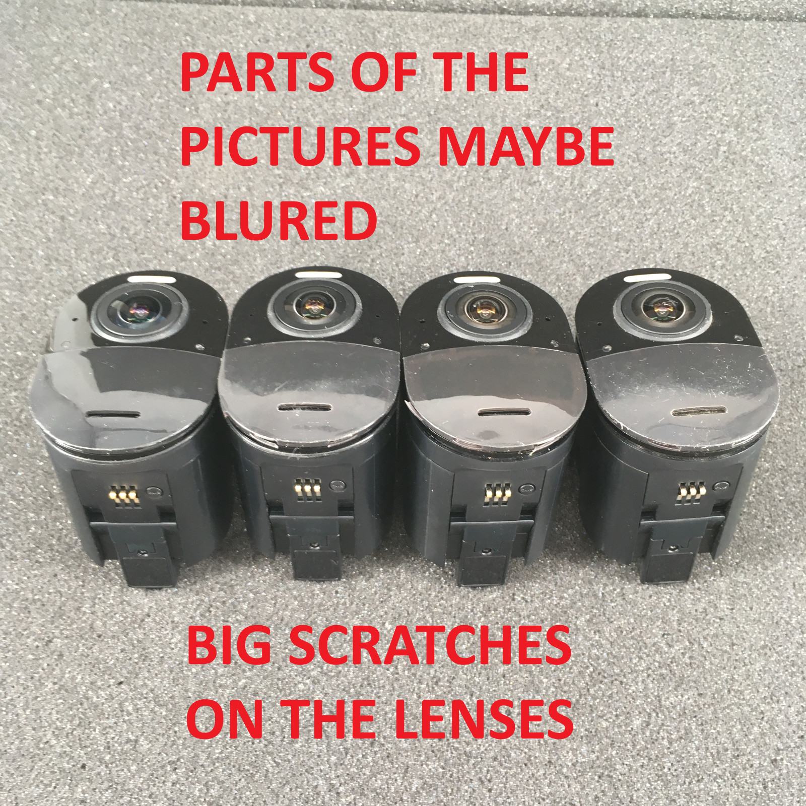 Arlo Ultra VMC5040 4K Ultra UHD Wire-Free Camera 4 PACK (SCRATCHED LENSES)
