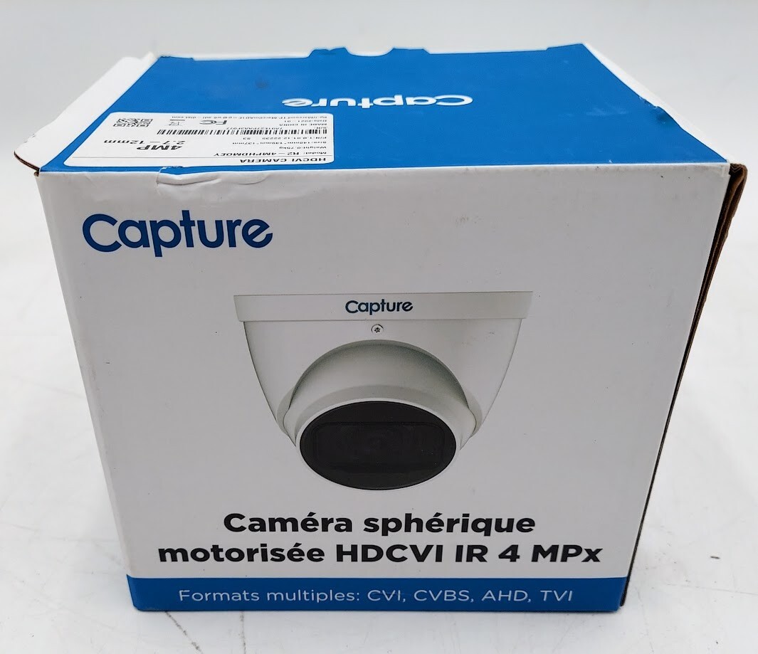 CAPTURE 4MP HDCVI IR MOTORIZED EYEBALL R2-4MPHDMOEY