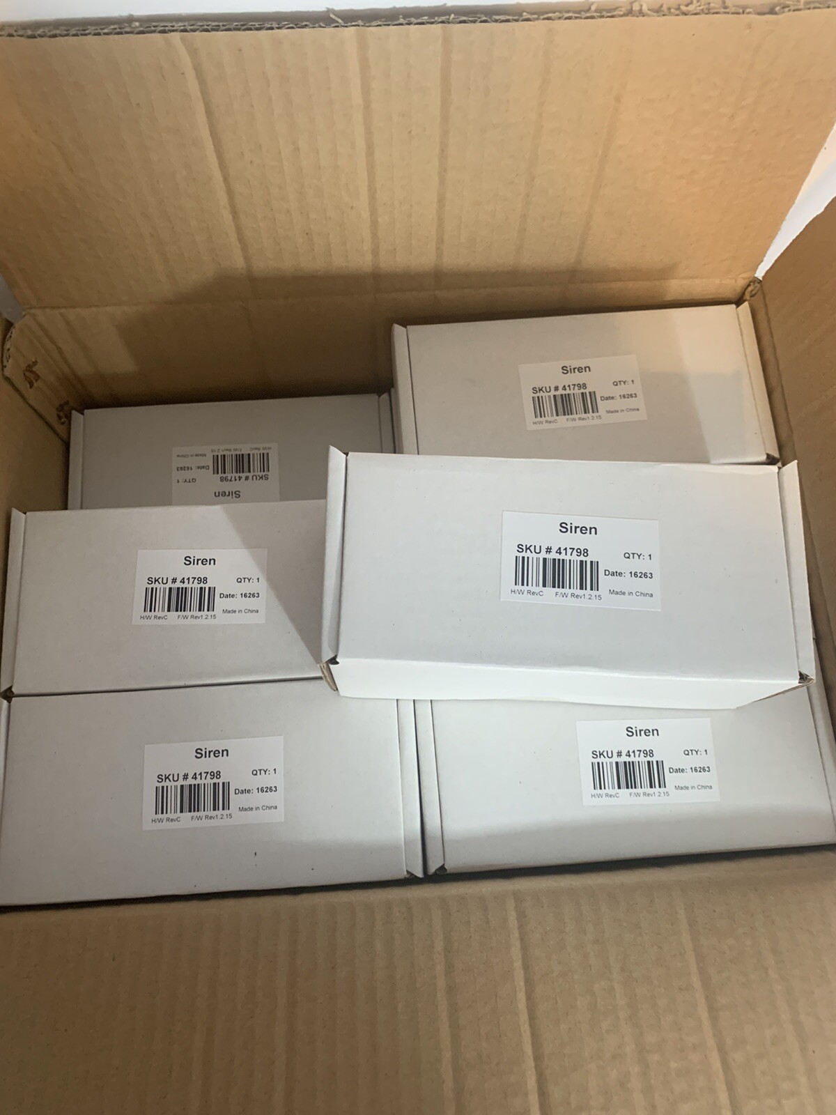Lot of 12 AT&T Digital Life DLC-100 Security Siren SW-ATT-SRN