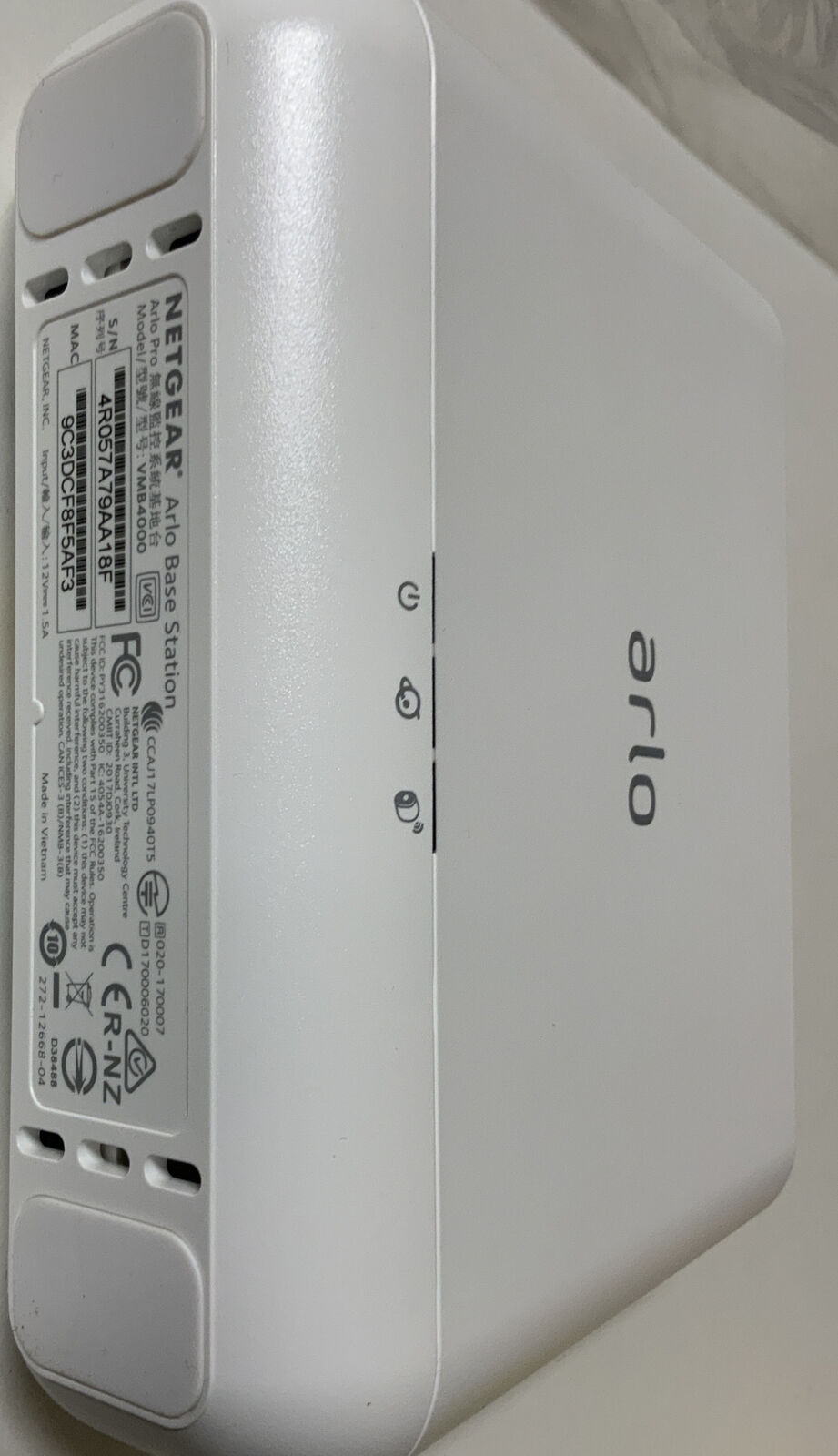 ? Arlo (VMB4000) Smart Security Base Station Hub (NO CAMERAS, AS SHOWN⏫?
