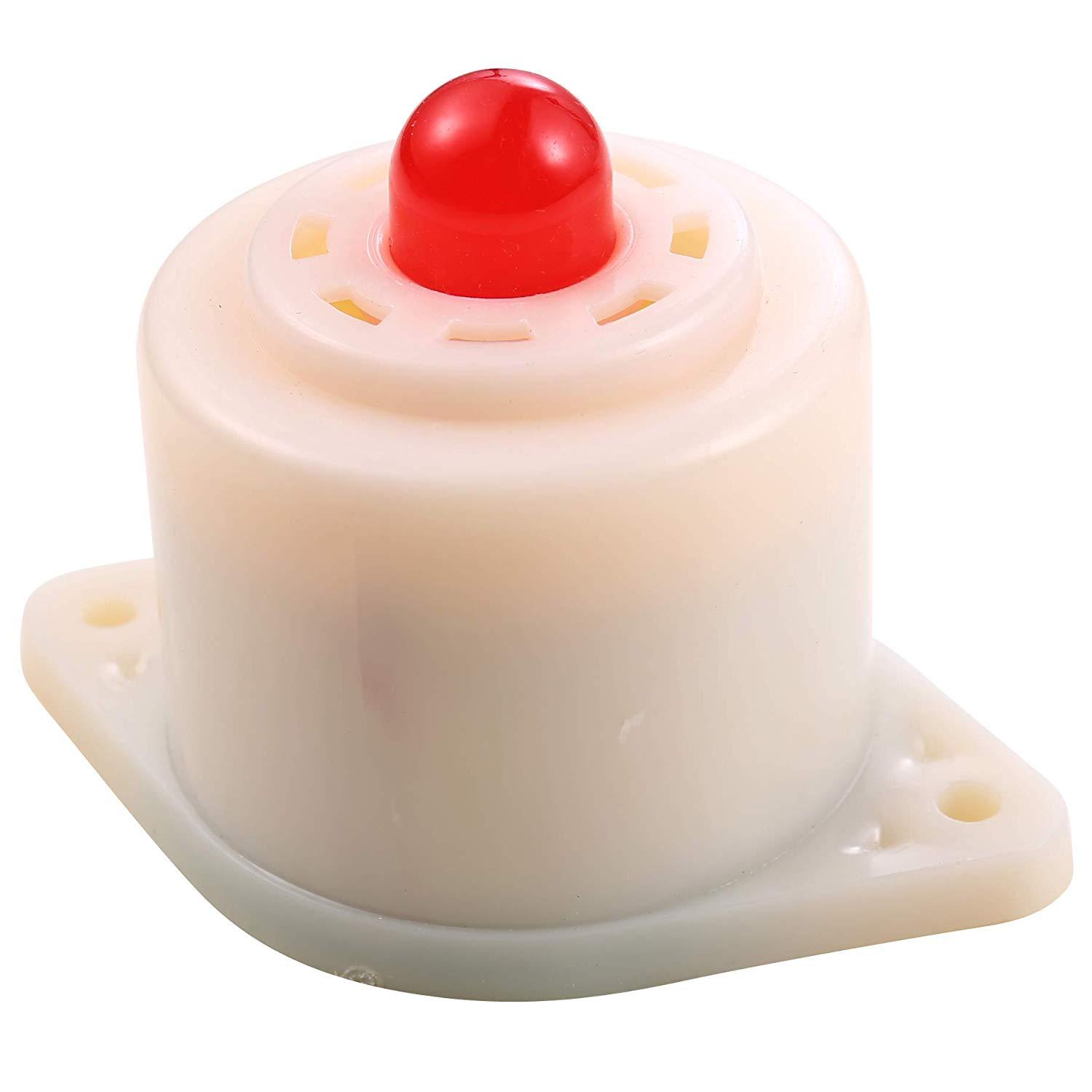 Electrionic Red LED Flashing Alarm Buzzer DC12V 105db Wired Design Lound Sound