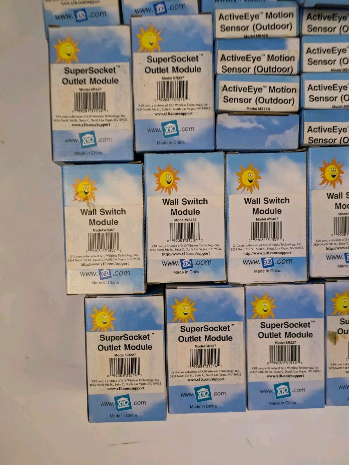 Lot of 50+ X10 Powerhouse Security System Window Door Sensor Outlet Remote NEW