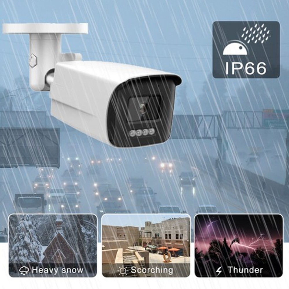 Vikylin 16CH 16POE NVR Systems 4K 8MP IR Light IP Camera POE 2-Way Audio Lot