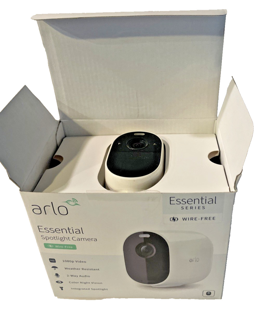 ARLO lot HUB and 3 Arlo Cameras Spotlight Cameras PARTS ONLY NOT Tested READ SEE