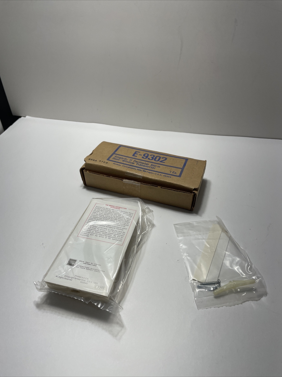 amway amgard 2 perimeter alarm remote keypad E-9302